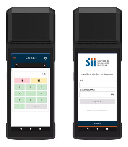 Pos Boletas Electrónicas Android 13 | 4g Wifi | Sin Arriendo