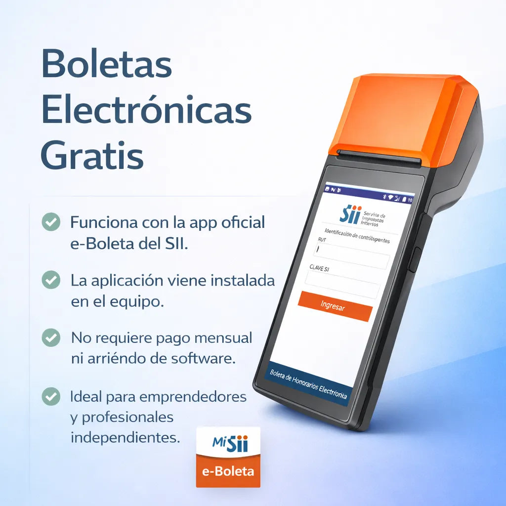 Pos Boletas Electrónicas - Máquina De Boletas - Android 13