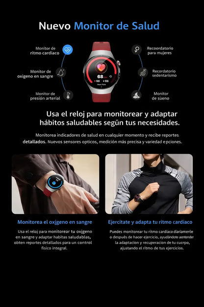 Smartwatch Amoled 1.53 Llamadas Bluetooth Ip68 Batería 300ma