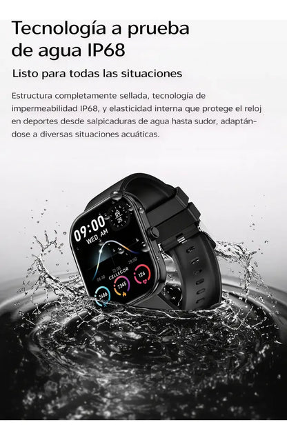 Reloj inteligente SWS5 con llamadas Bluetooth — vista lateral