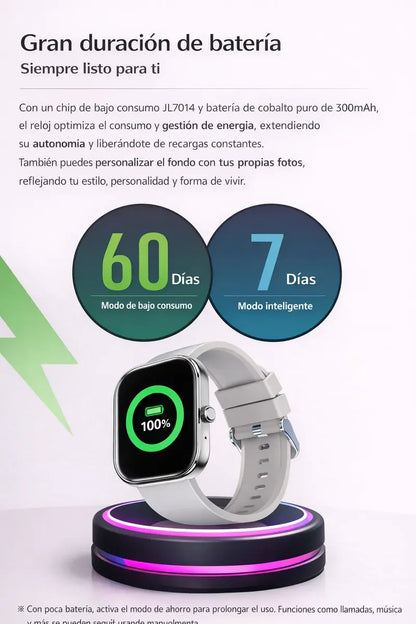 Smartwatch SWS5 disponible en negro, oro rosa y plateado