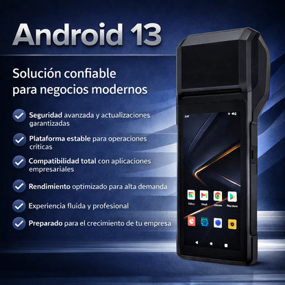 Pos Boletas Electrónicas Android 13 | 4g Wifi | Sin Arriendo