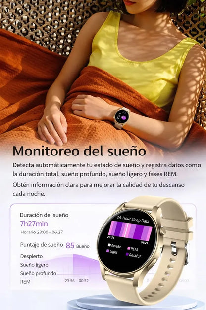 Reloj Inteligente Smartwatch Amoled 1.43 Nfc Bluetooth Ip67