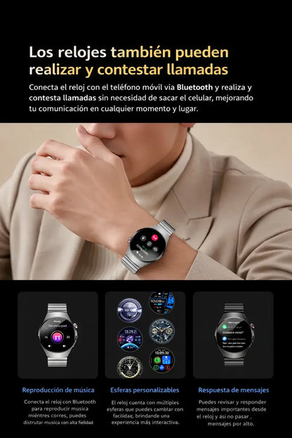 Smartwatch Amoled 1.53 Llamadas Bluetooth Ip68 Batería 300ma