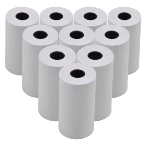Pack 10 Rollos Papel Térmico 58mm x 40mm